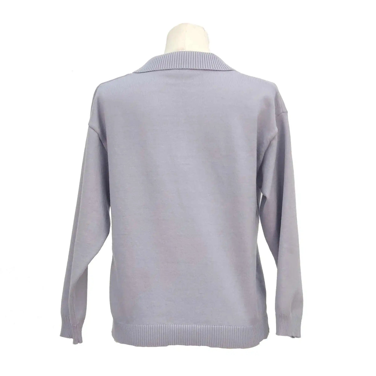 Solid Basic Sweater For Women