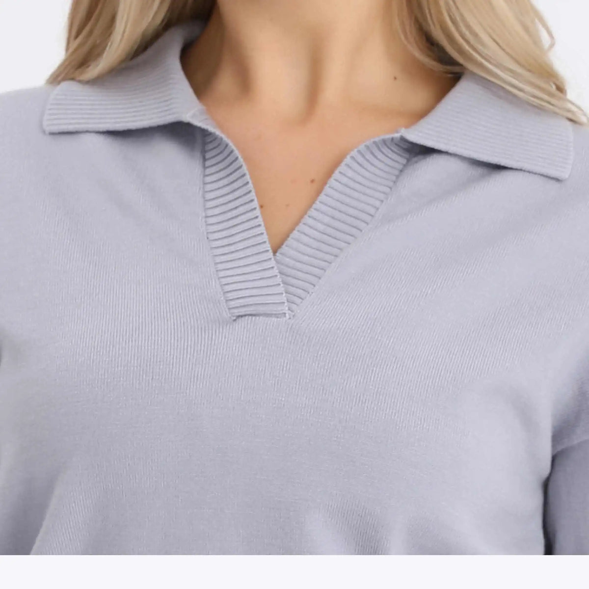 Solid Basic Sweater For Women