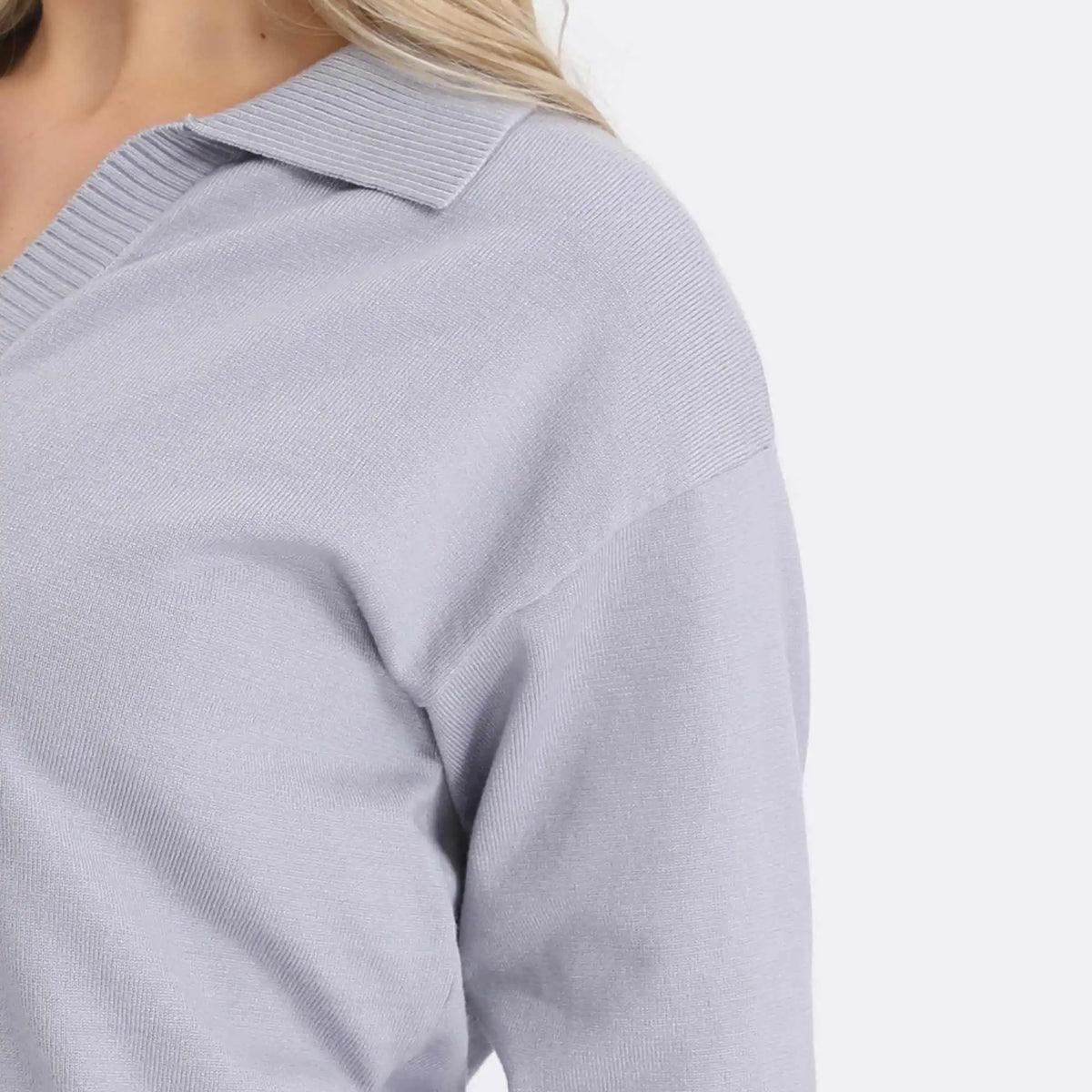 Solid Basic Sweater For Women