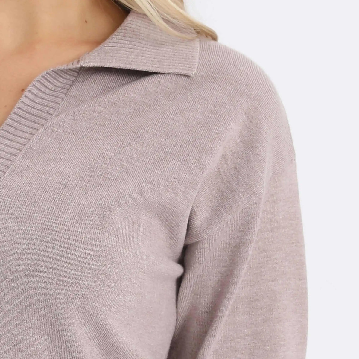 Solid Basic Sweater For Women