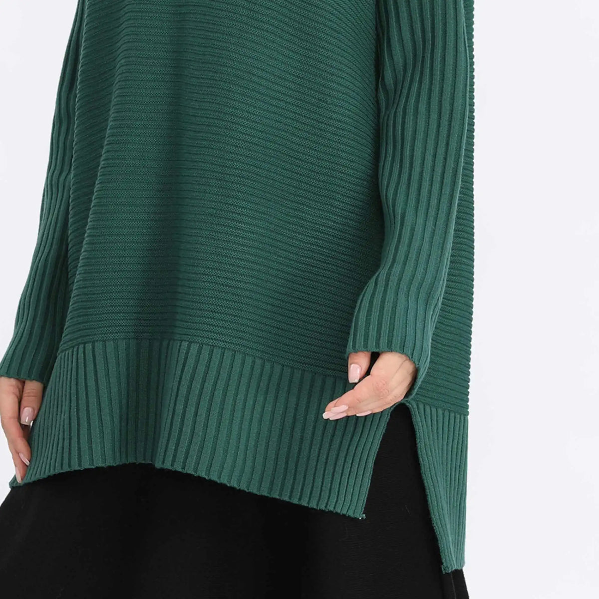 Plain Basic Sweater For Women