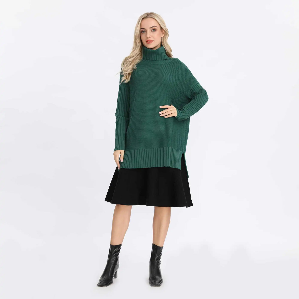 Plain Basic Sweater For Women