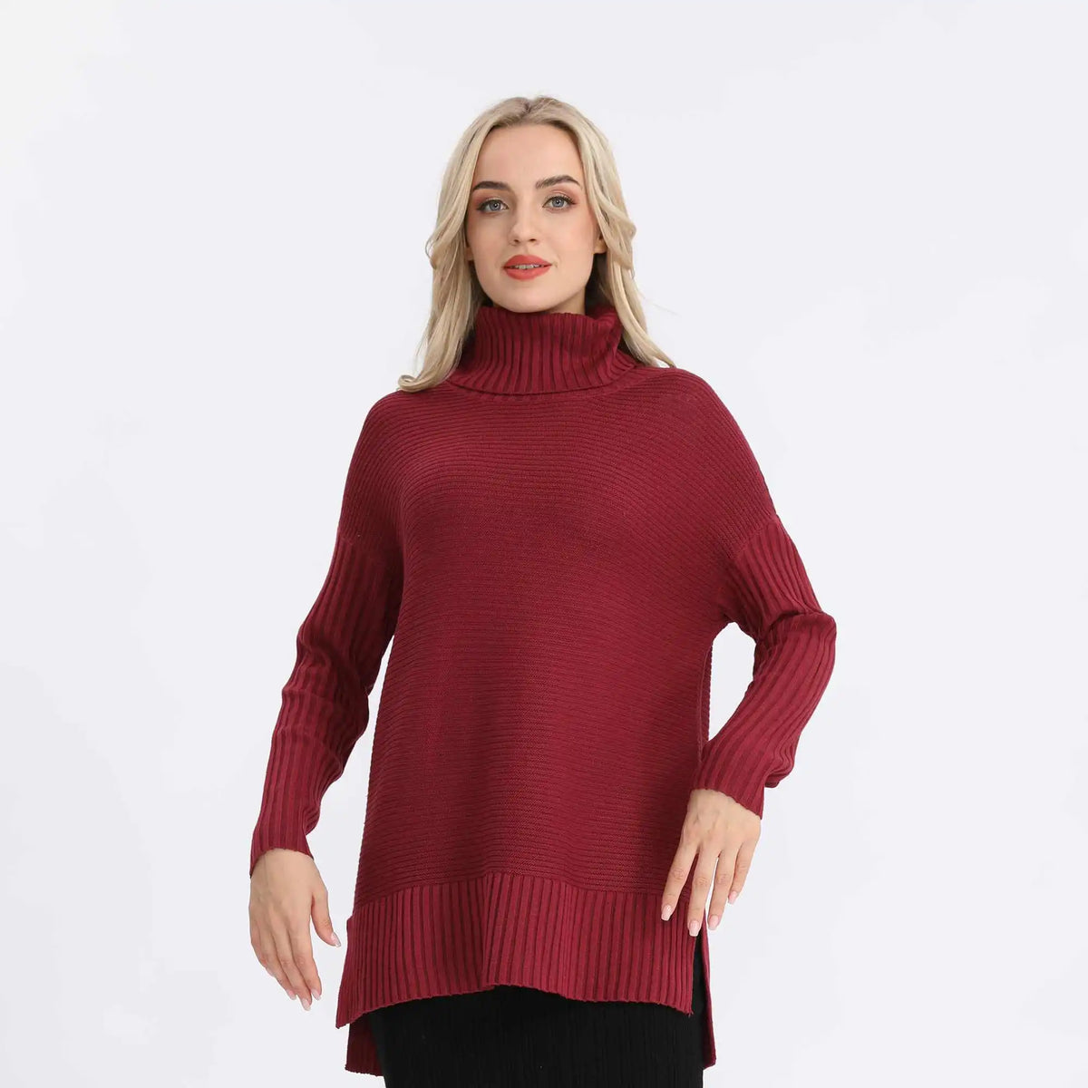 Plain Basic Sweater For Women