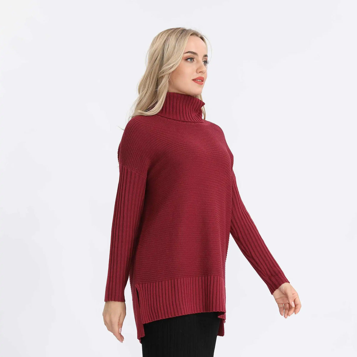 Plain Basic Sweater For Women