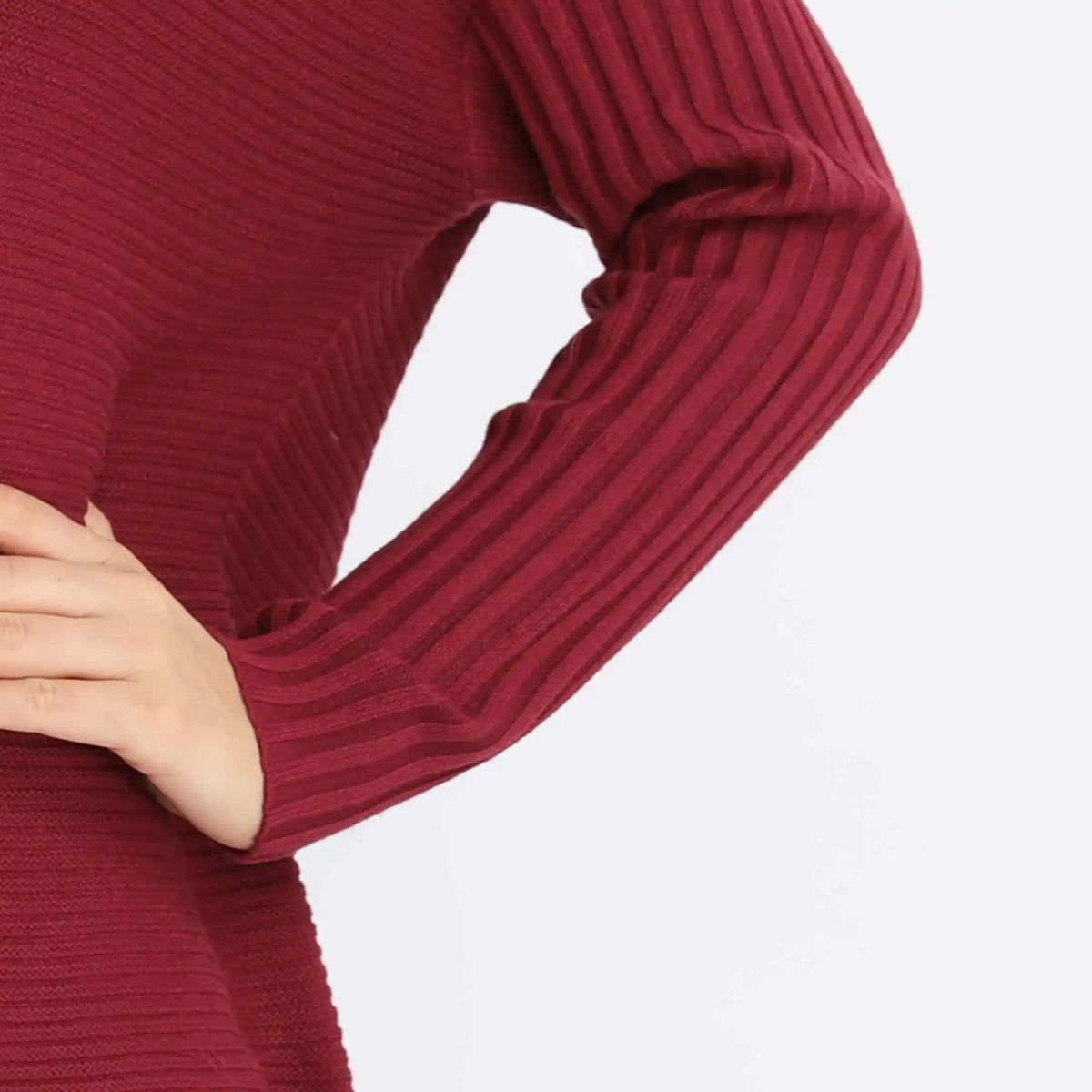 Plain Basic Sweater For Women