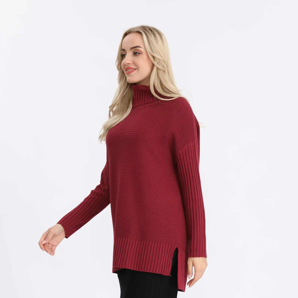 Plain Basic Sweater For Women