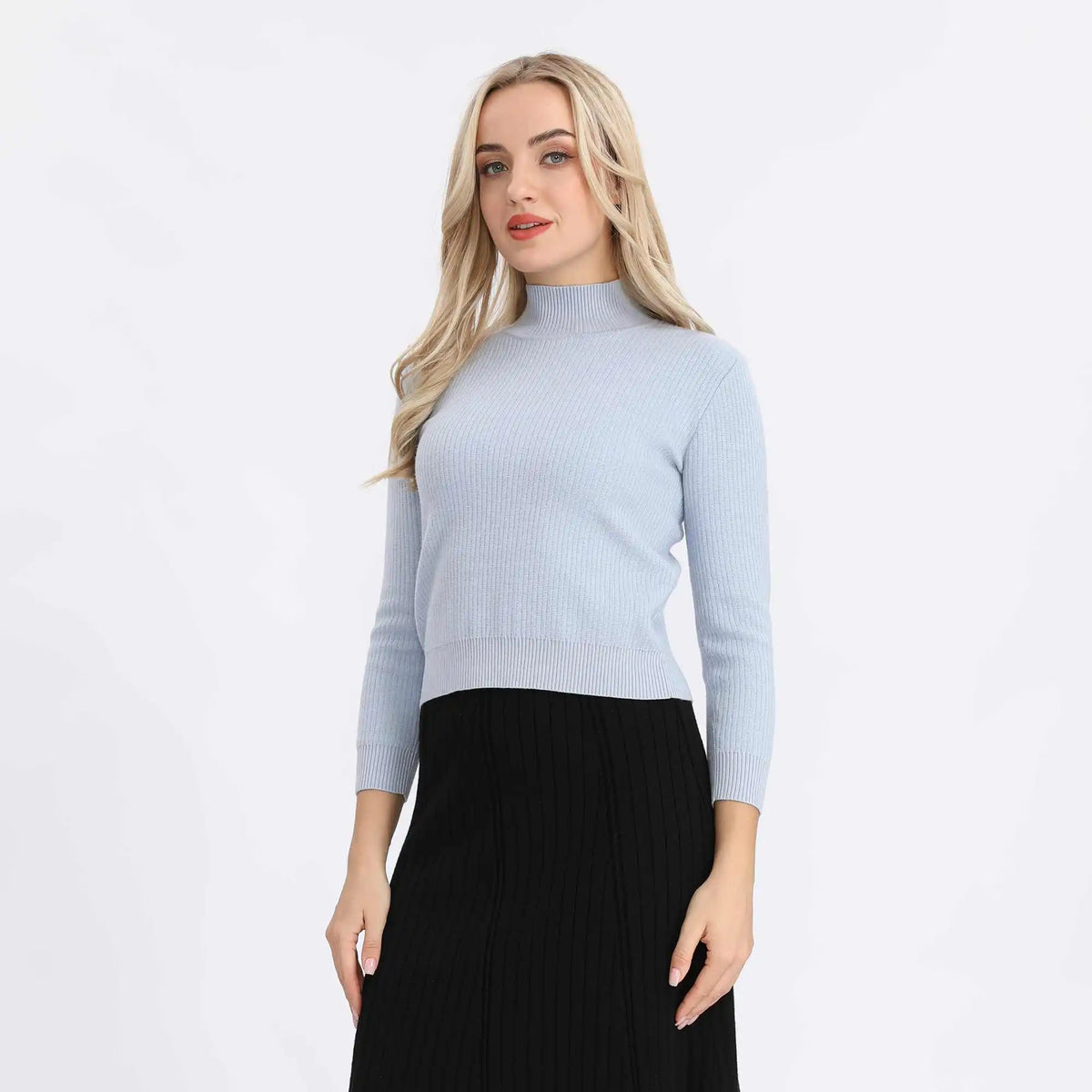 Plain Basic Sweater For Women