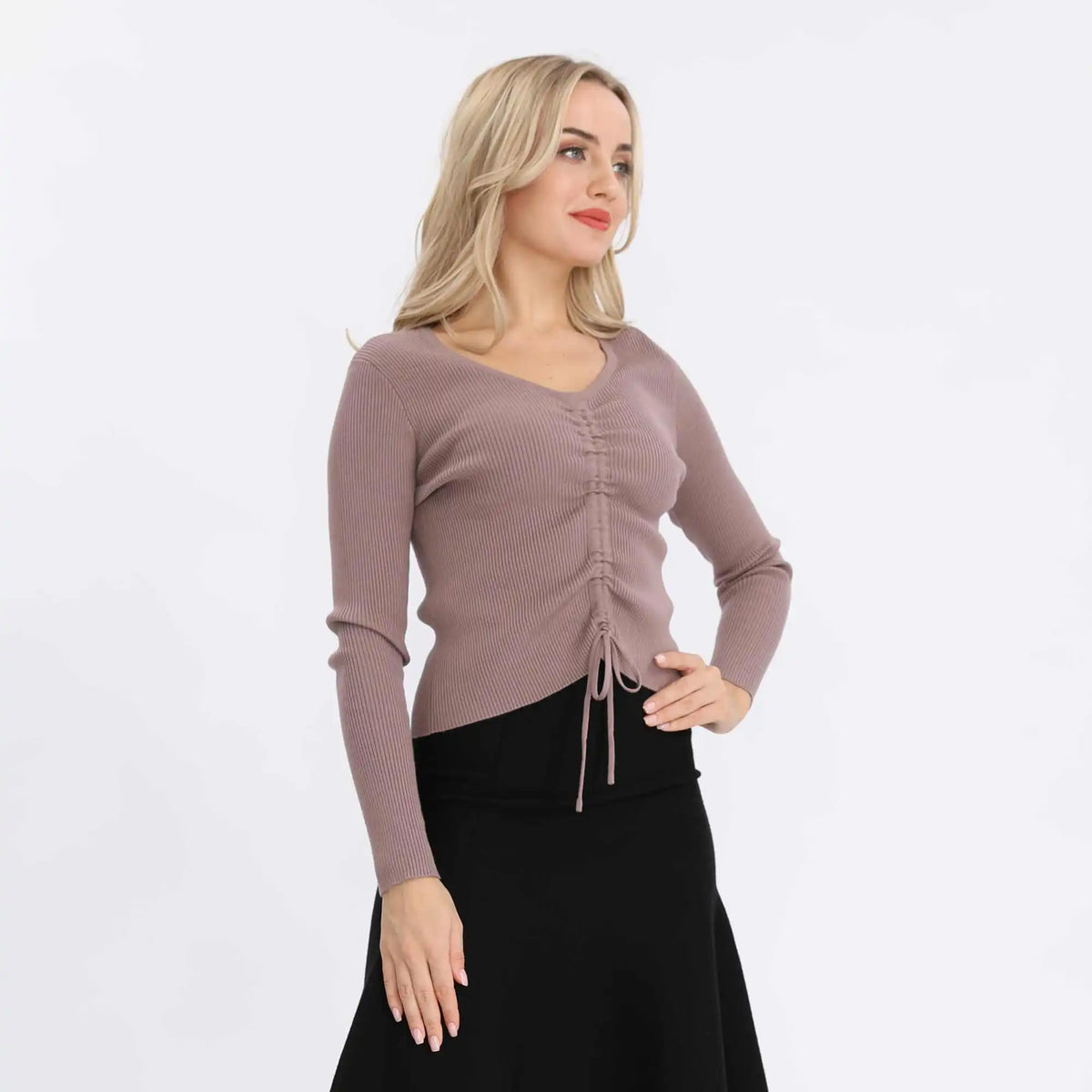 Plain Basic Sweater For Women