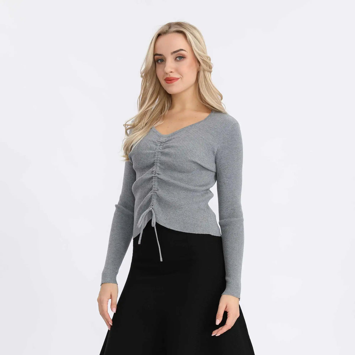 Plain Basic Sweater For Women