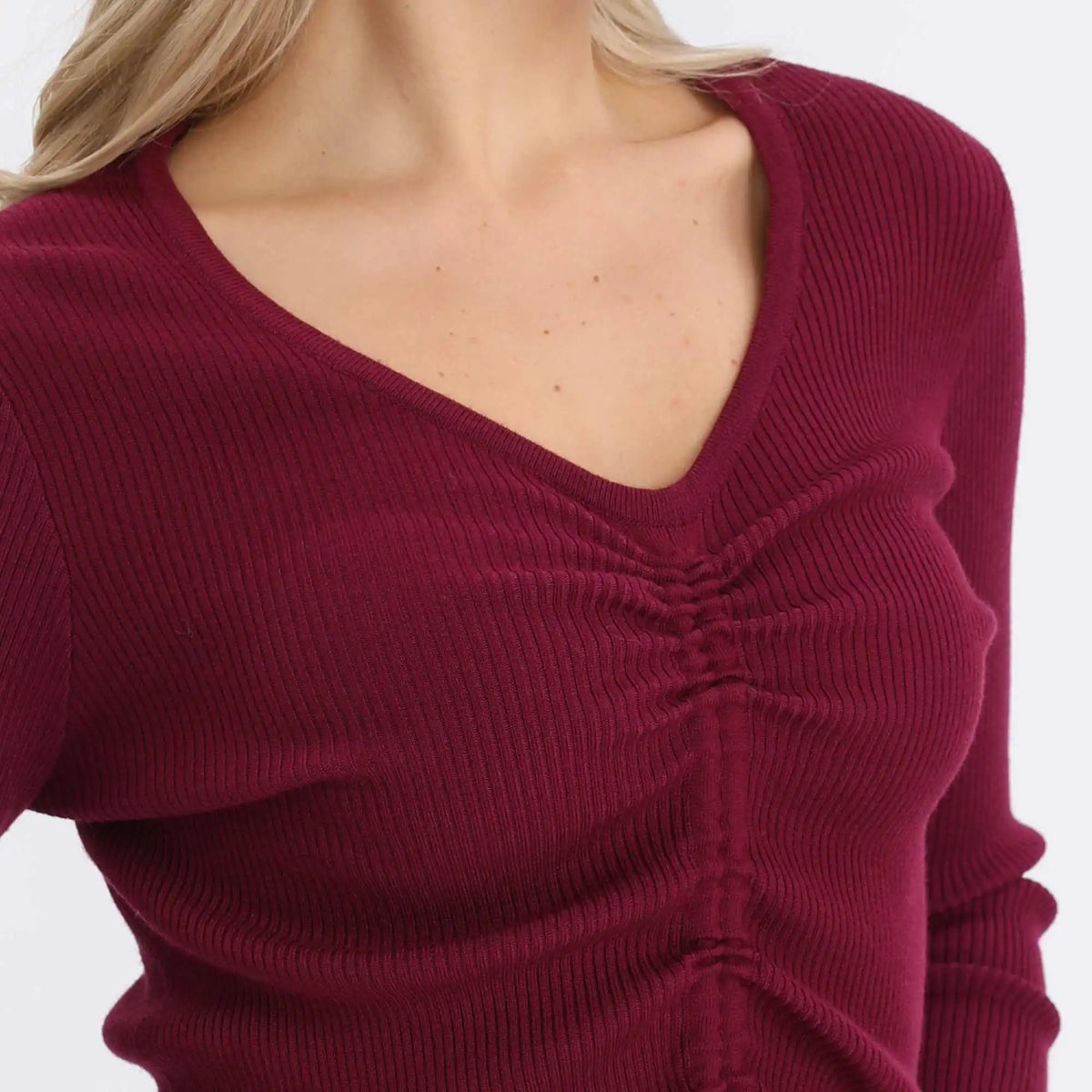 Plain Basic Sweater For Women