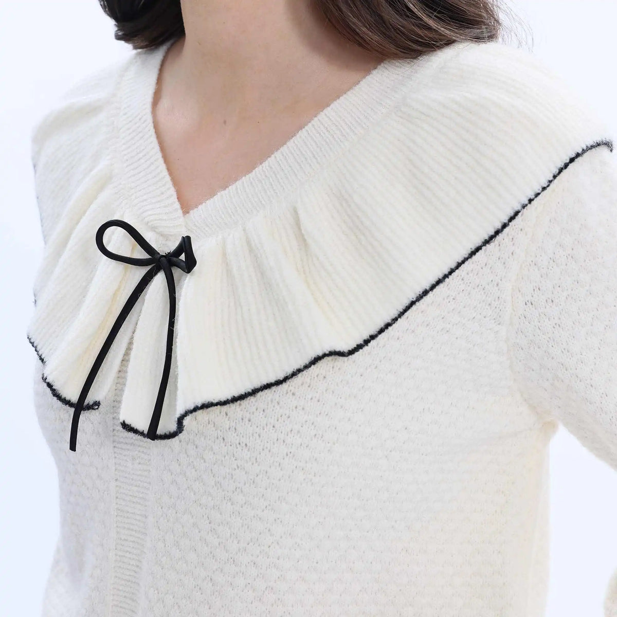 Jacquard Fashion Sweater For Women