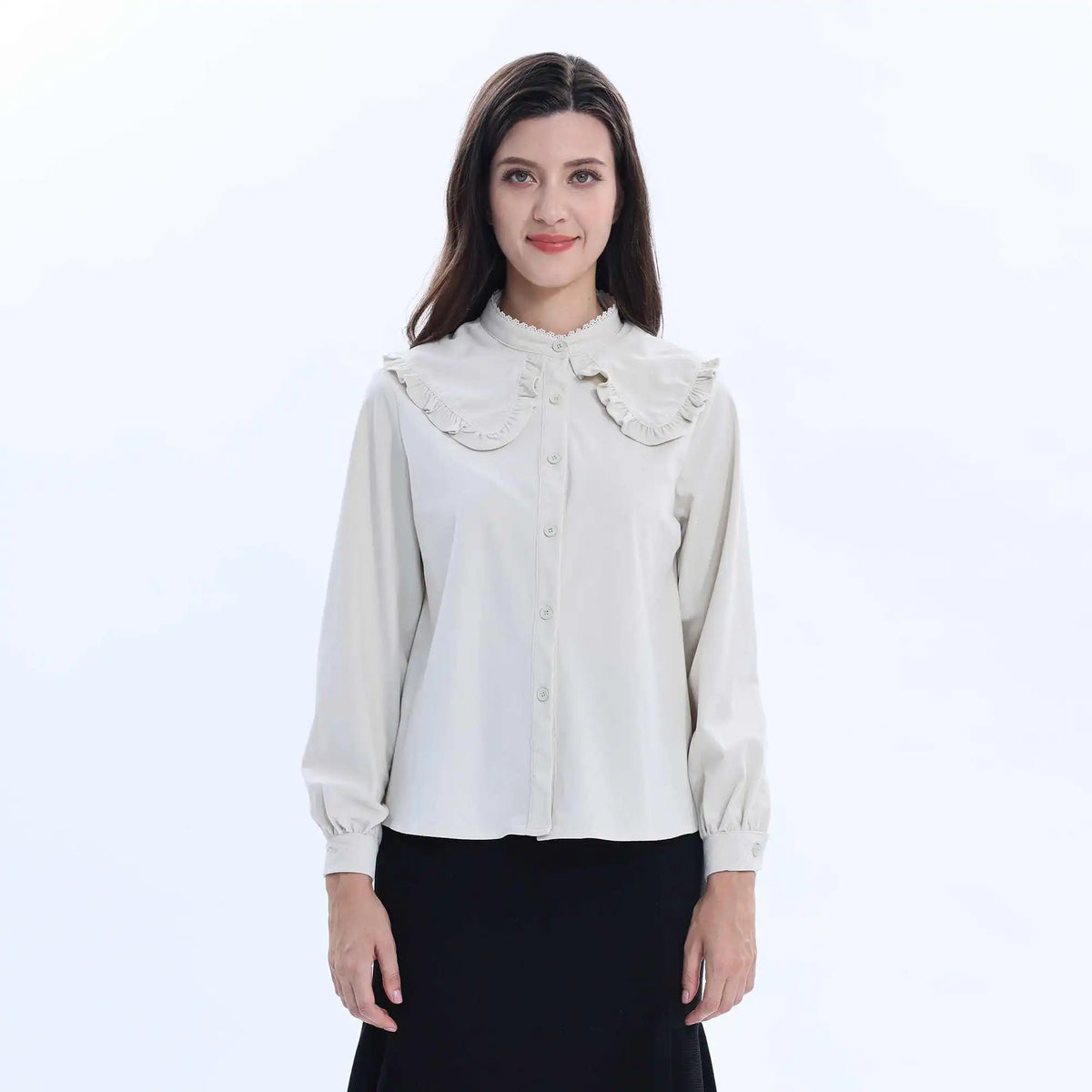 Plain Fashion Shirt For Women Image