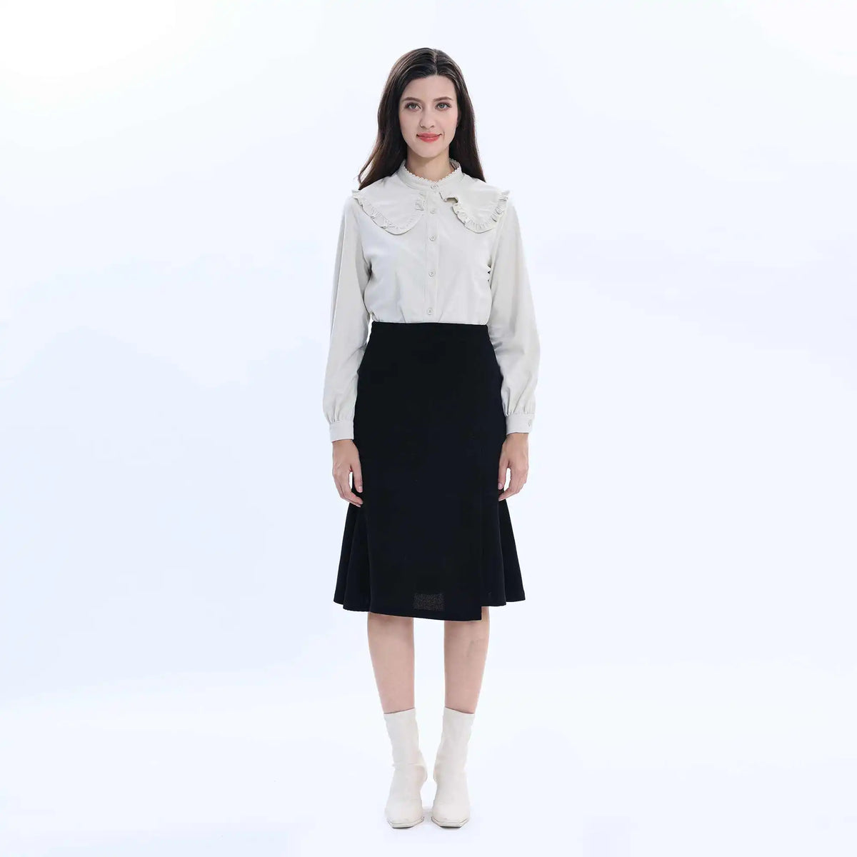 Plain Fashion Shirt For Women Image