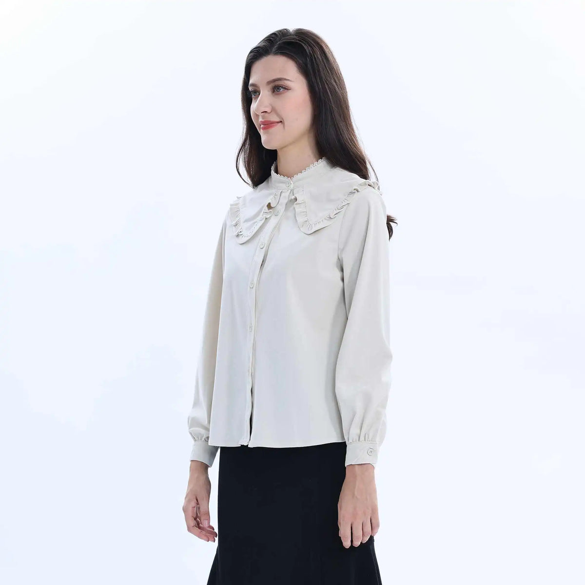 Plain Fashion Shirt For Women Image