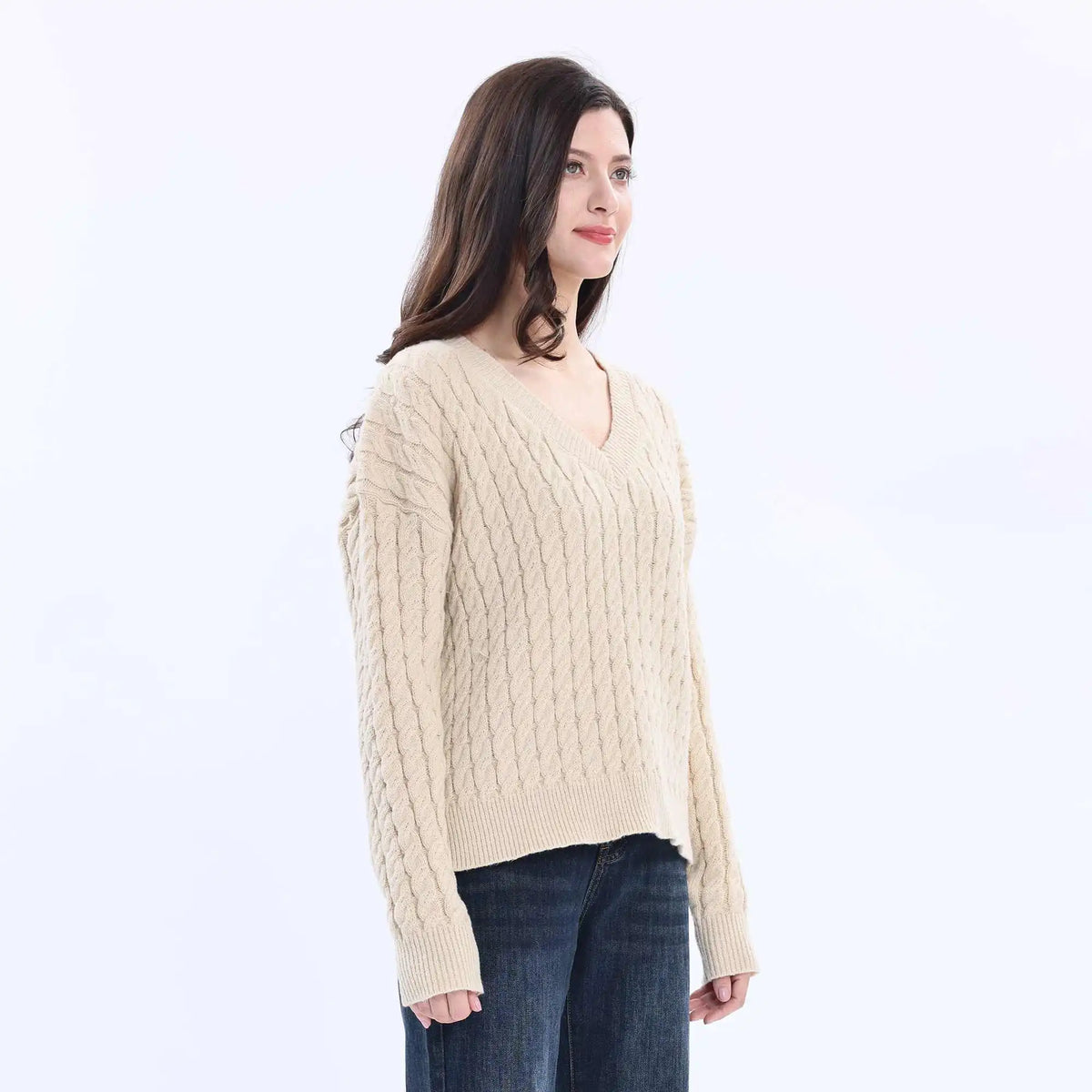 Jacquard Fashion Sweater For Women