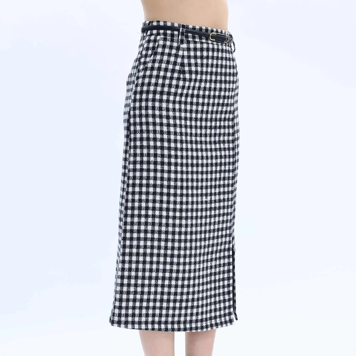 straight leg fashion skirt for women image