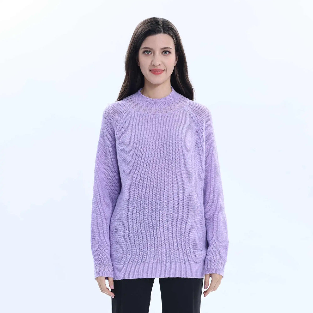 Solid Fashion Sweater For Women