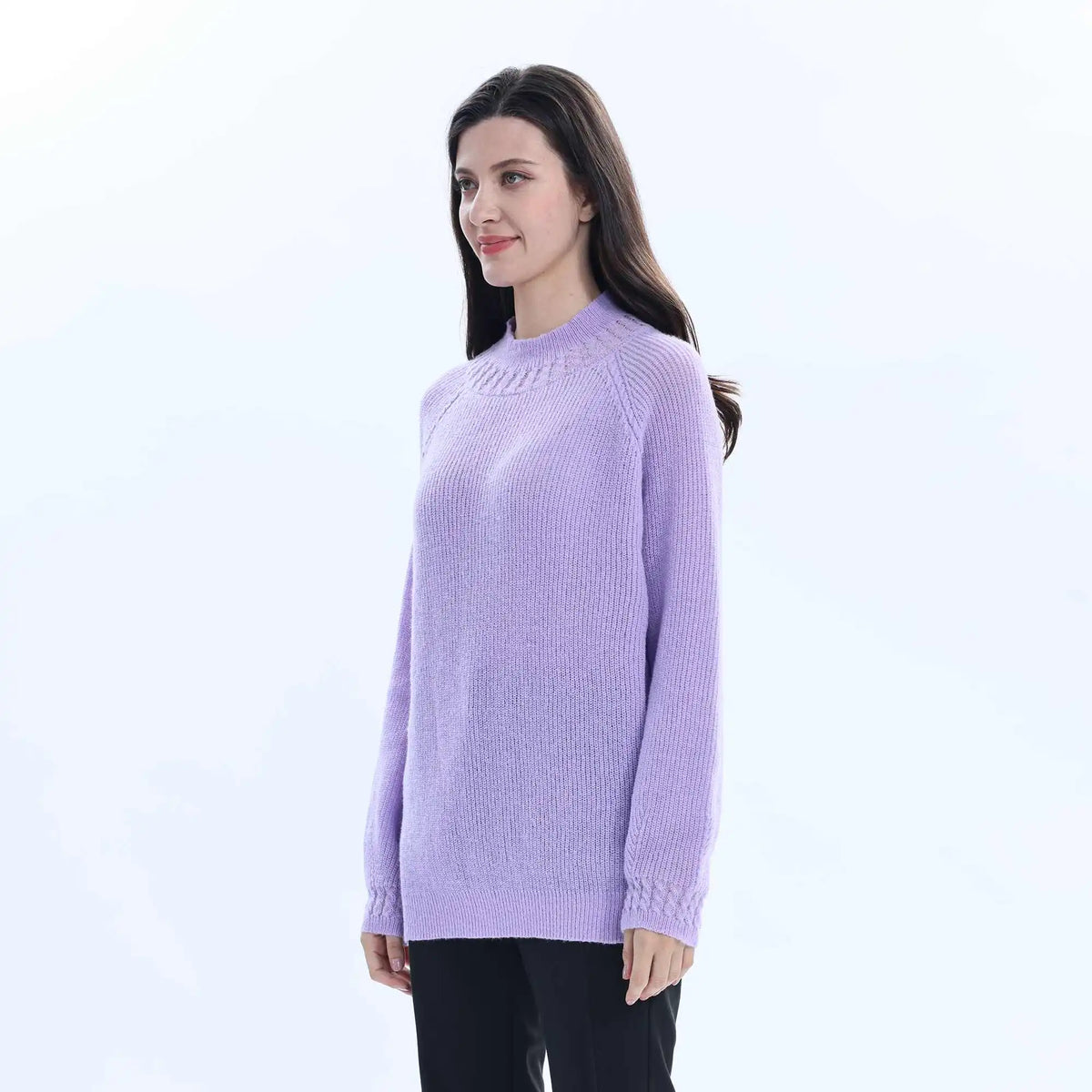 Solid Fashion Sweater For Women