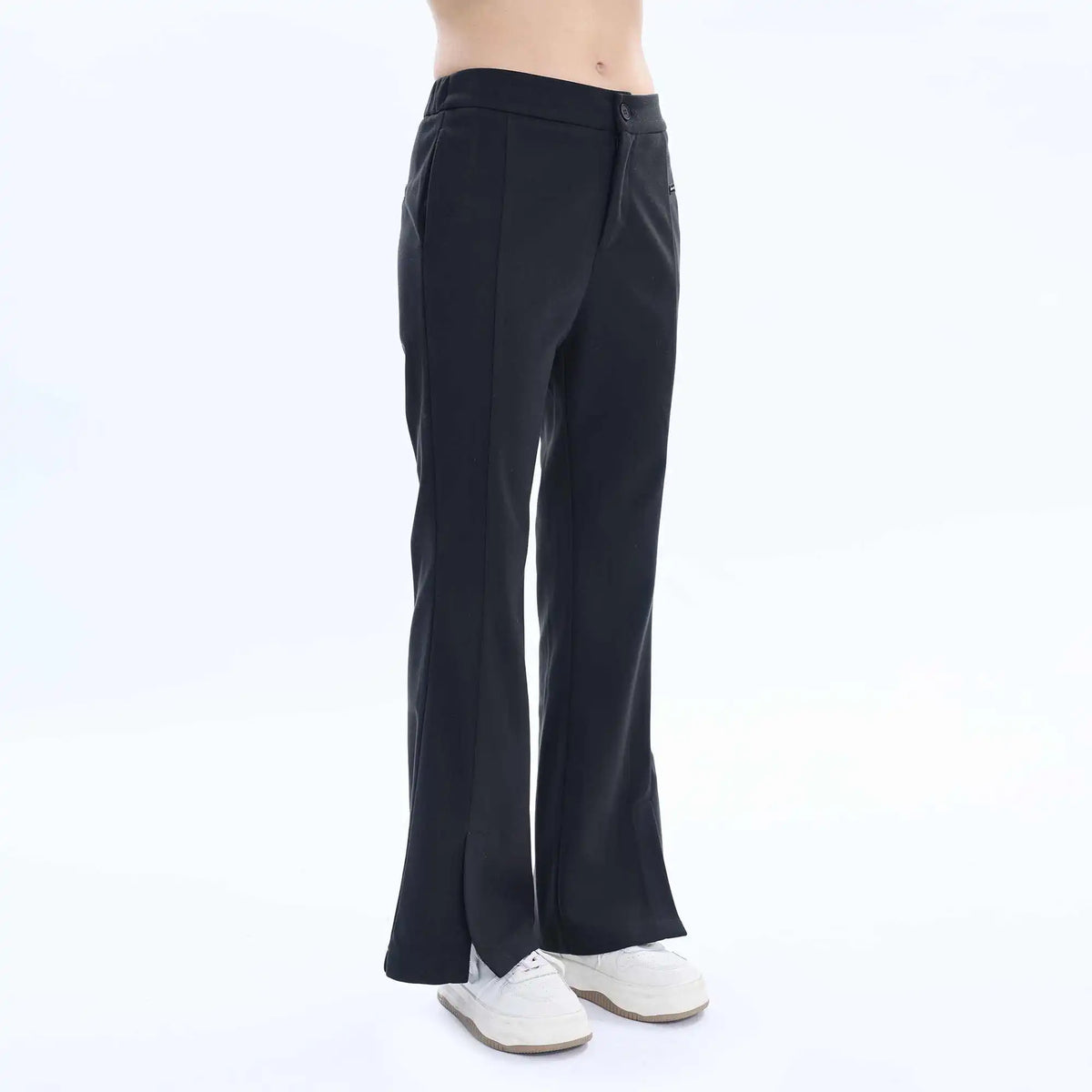 bell bottom fashion pants for women image