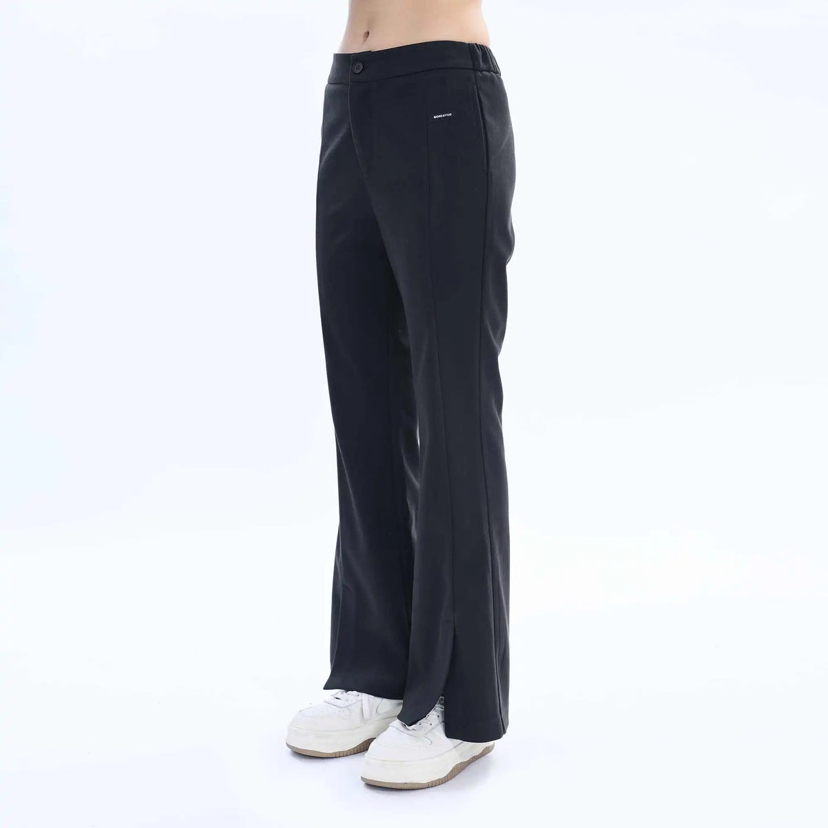 bell bottom fashion pants for women image