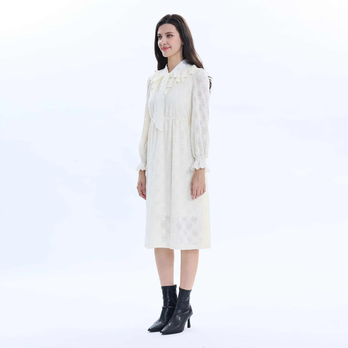 laced fashion dress for women image