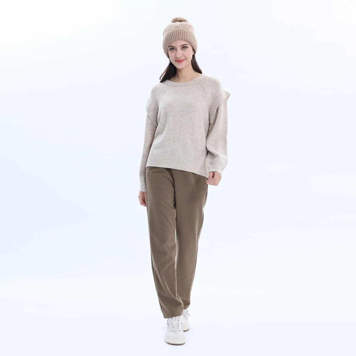 Solid Fashion Sweater For Women