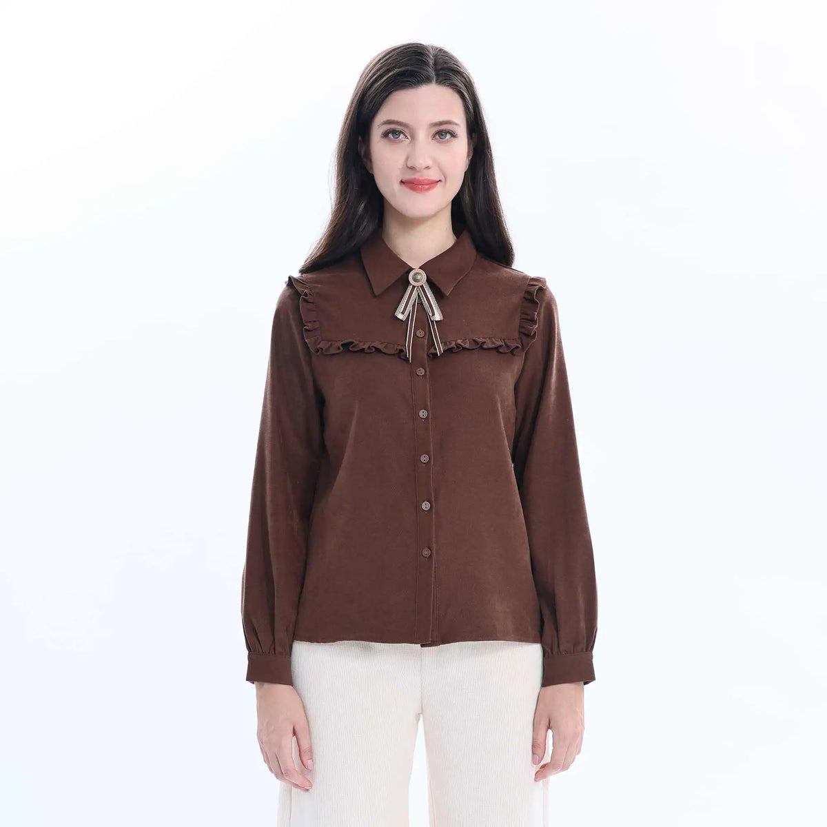 Plain Fashion Shirt For Women