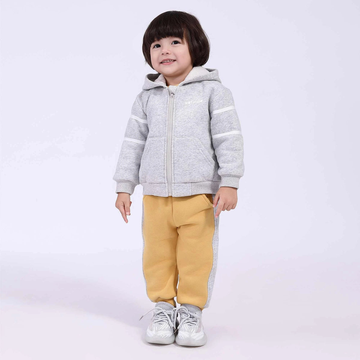 Printed Basic Jacket for Babies Boys Image