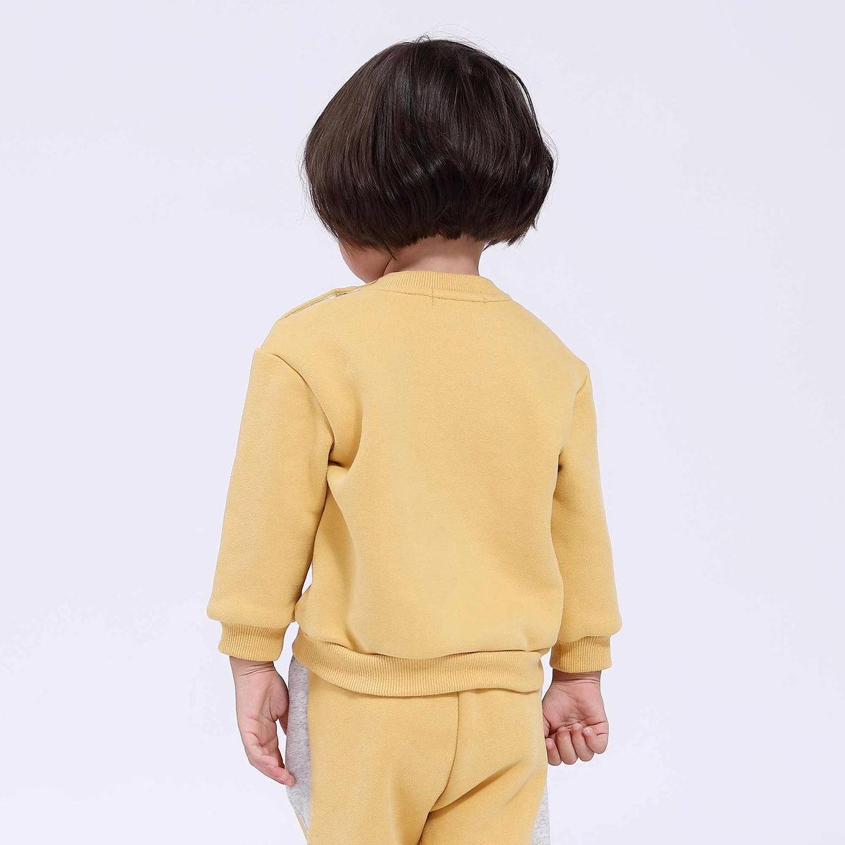 printed basic pullover for babies boys image