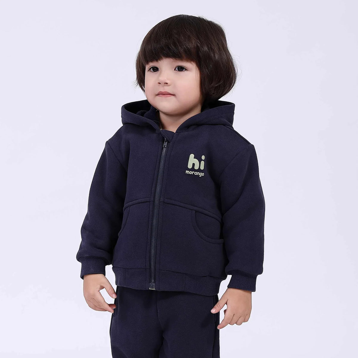 Printed Basic Jacket for Babies Boys 66 | 6-9M Navy 66 | 6-9M,32,58,25, Image