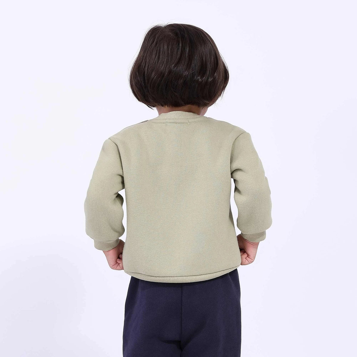 printed basic pullover for babies boys image