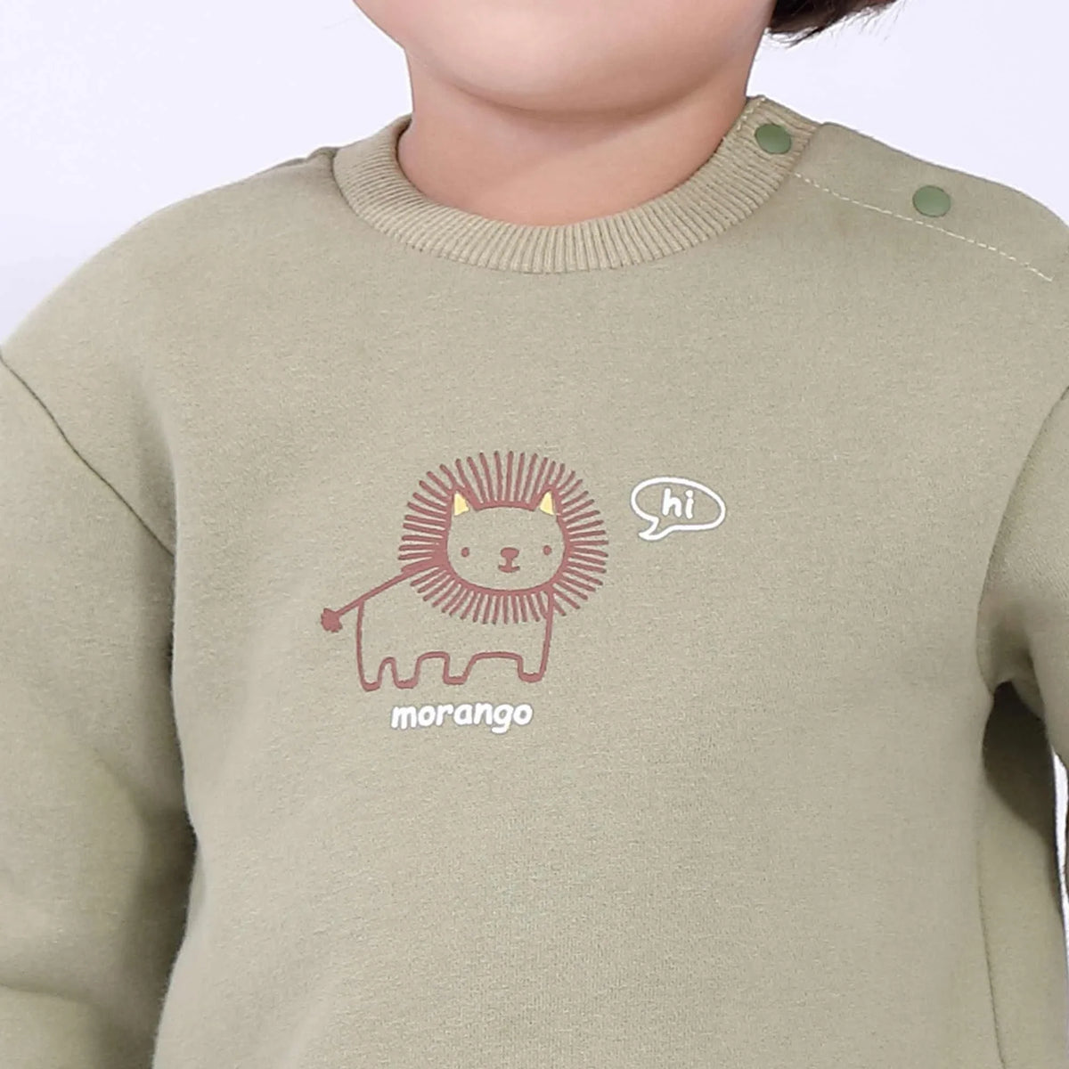 printed basic pullover for babies boys image