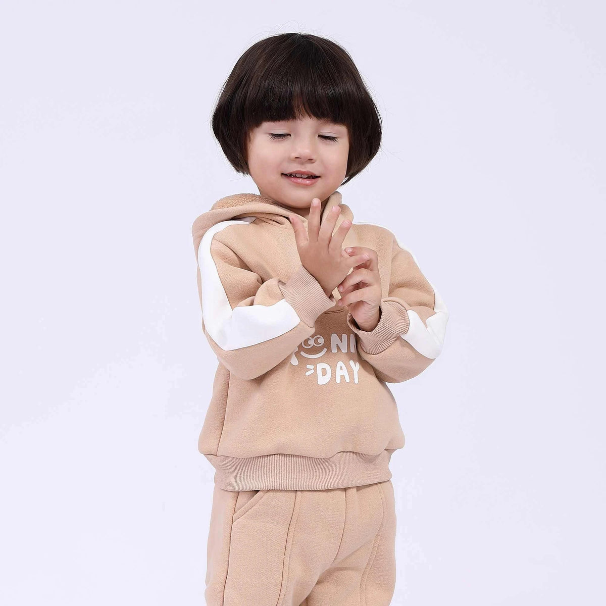 Printed Basic Pullover for Babies Boys