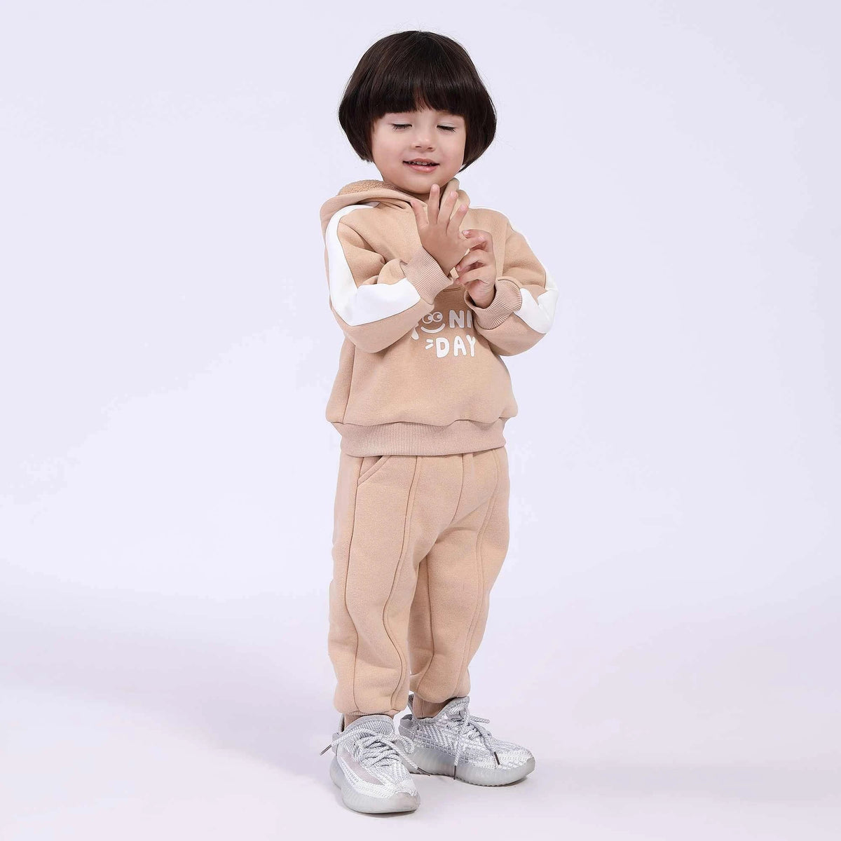 Printed Basic Pullover for Babies Boys