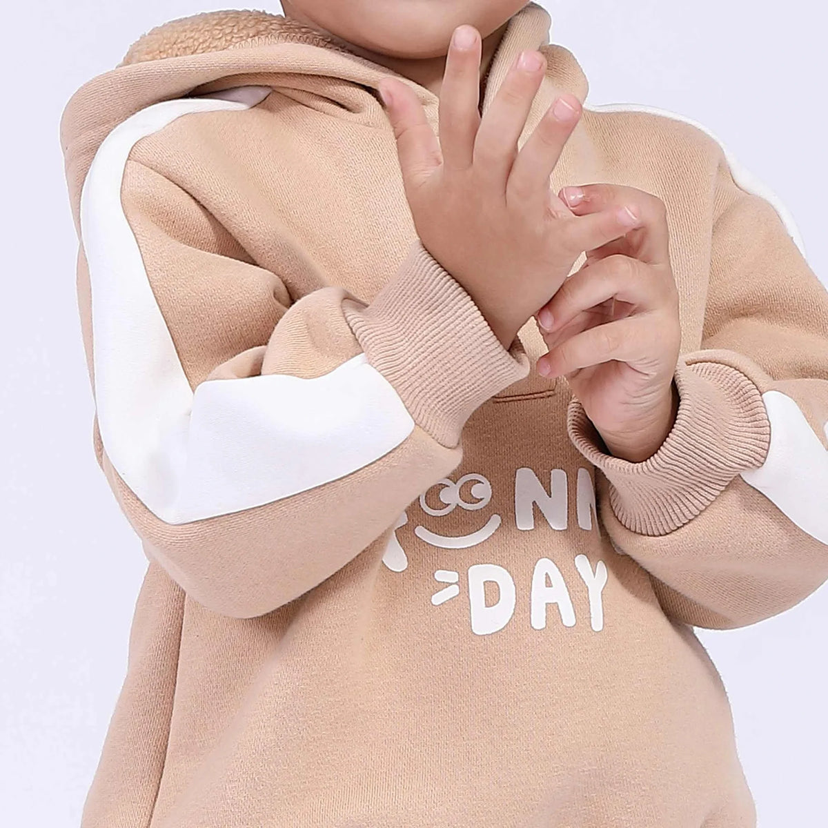 Printed Basic Pullover for Babies Boys