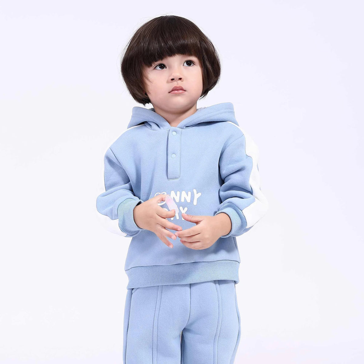 Printed Basic Pullover for Babies Boys