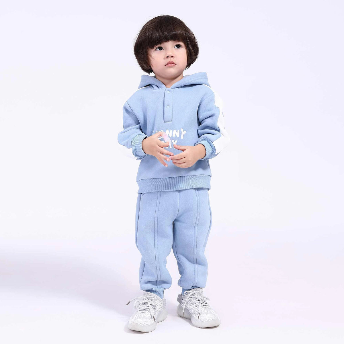 Printed Basic Pullover for Babies Boys