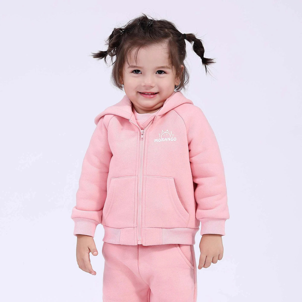 Printed Basic Jacket for Babies Girls