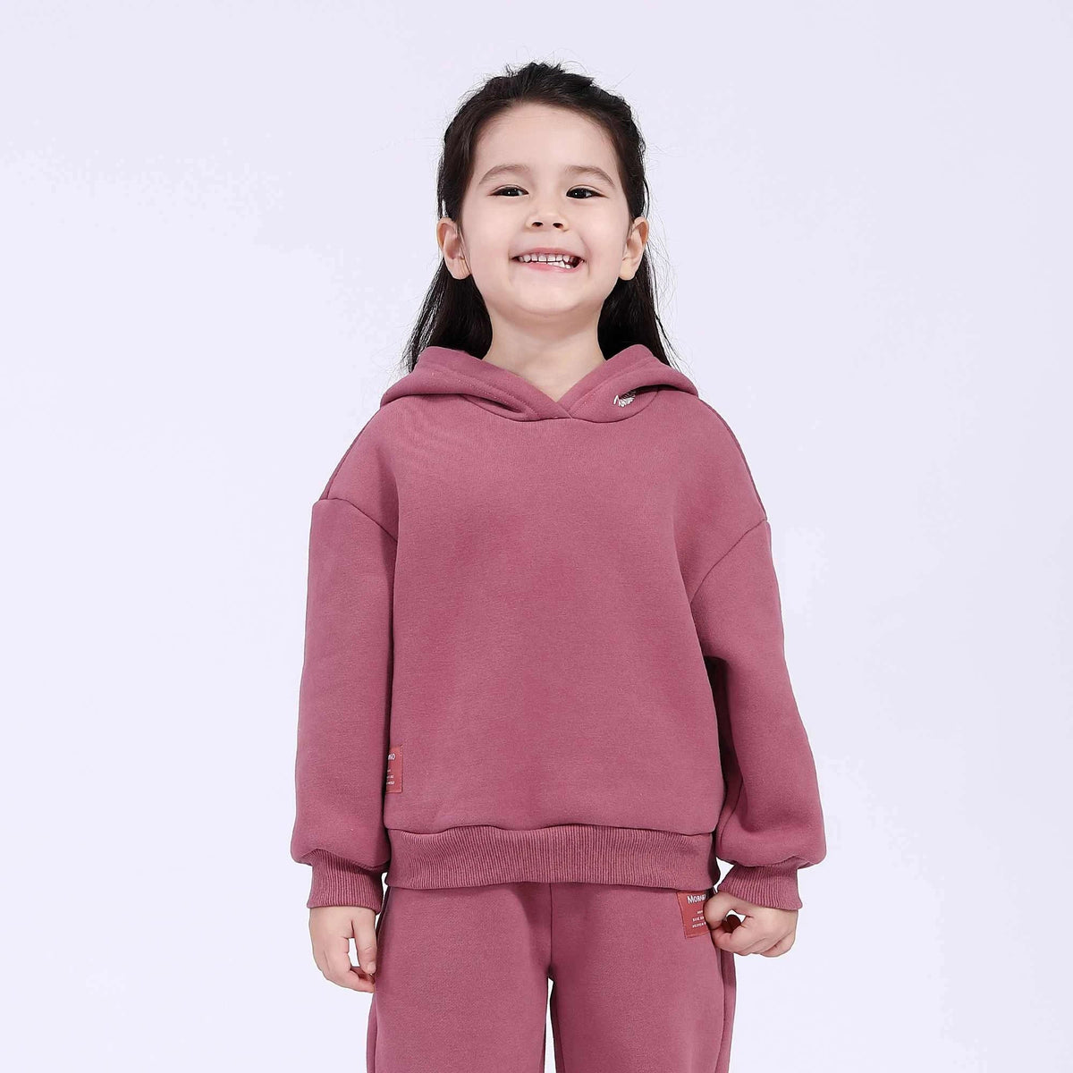 printed basic pullover for girls image