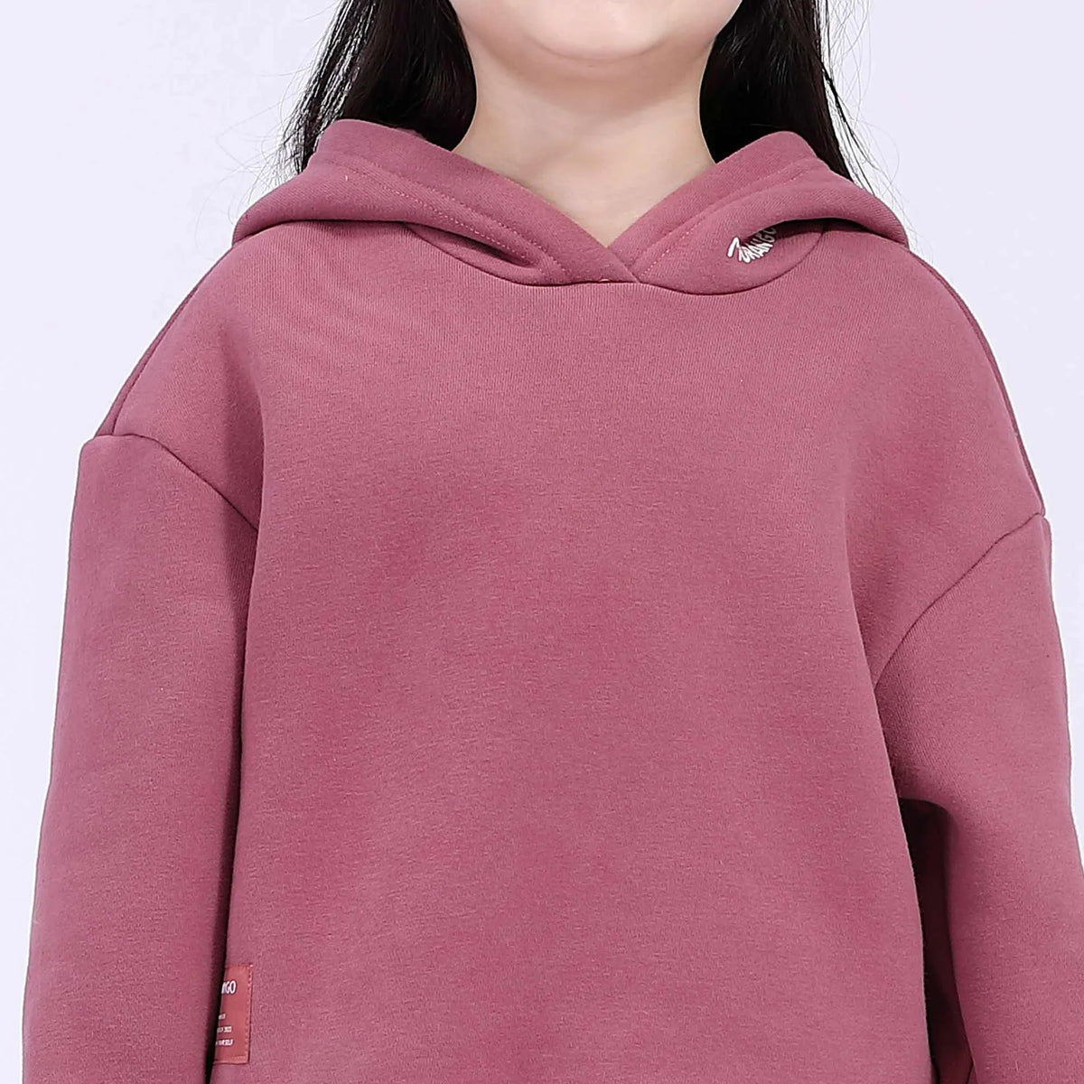 printed basic pullover for girls image