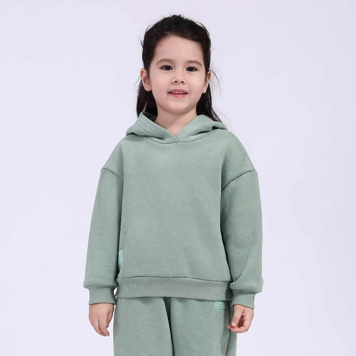 printed basic pullover for girls image