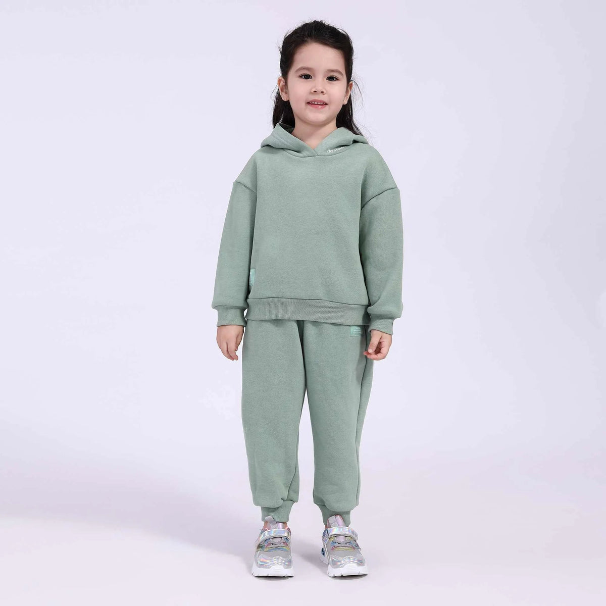 printed basic pullover for girls image