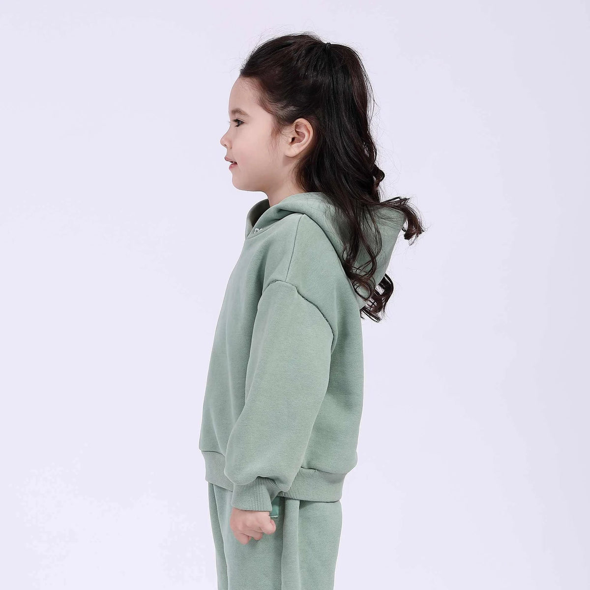 printed basic pullover for girls image