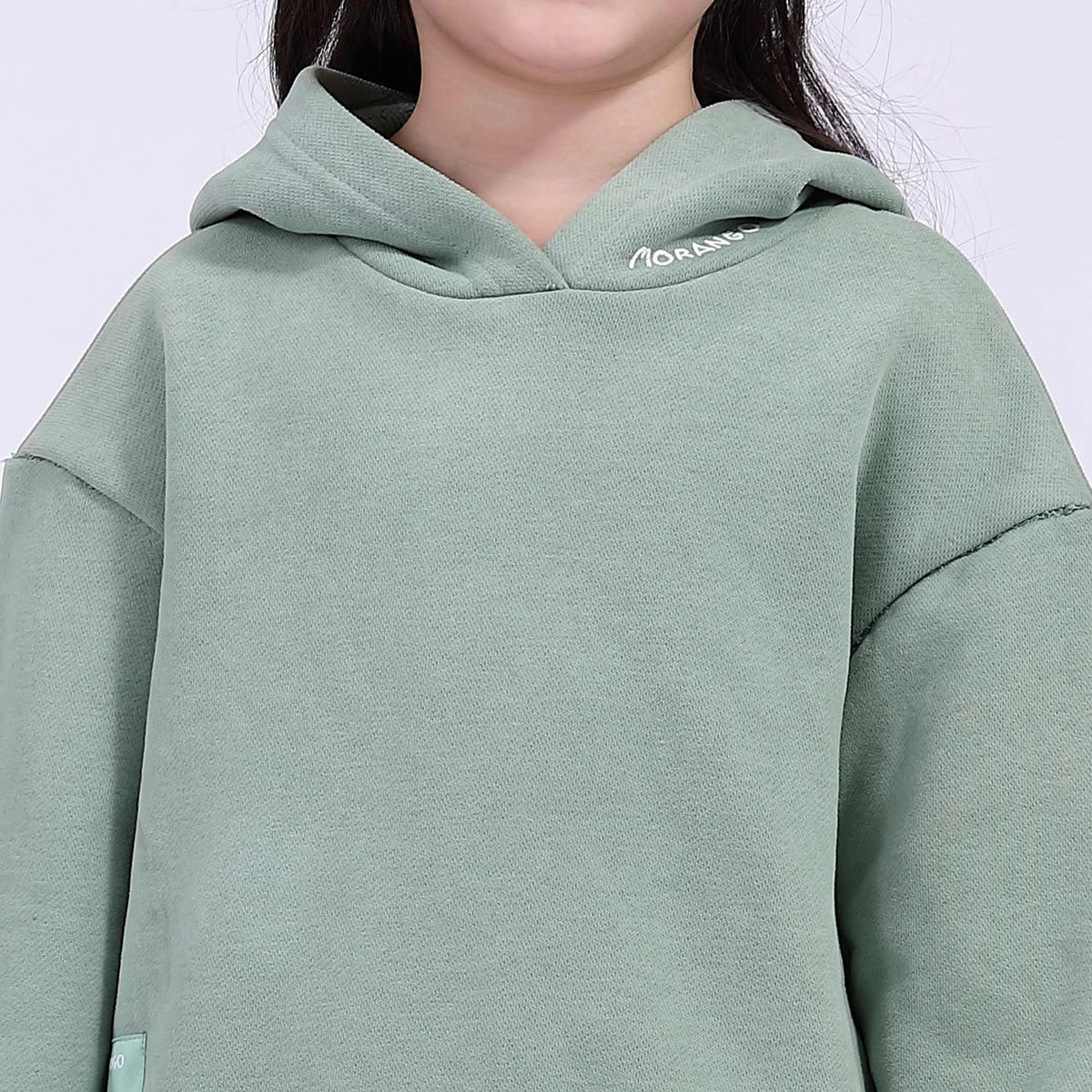 printed basic pullover for girls image