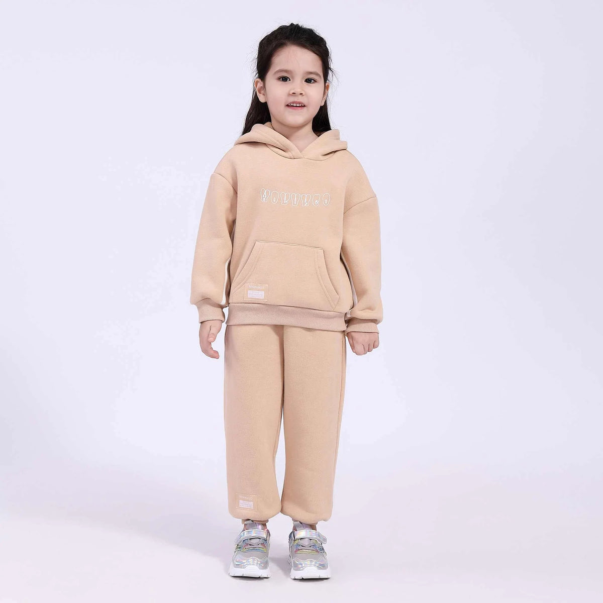 printed basic pullover for girls image