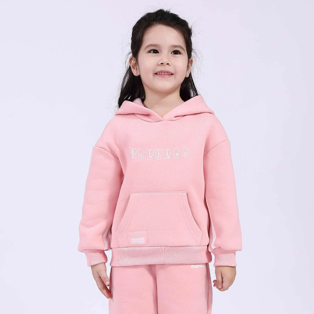 printed basic pullover for girls image