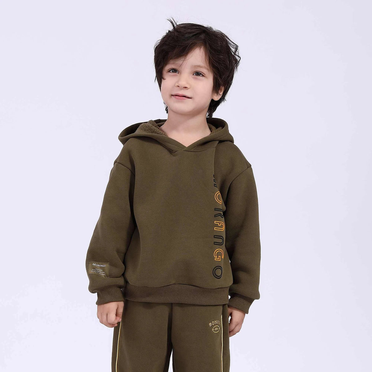 Printed Basic Pullover For Boys