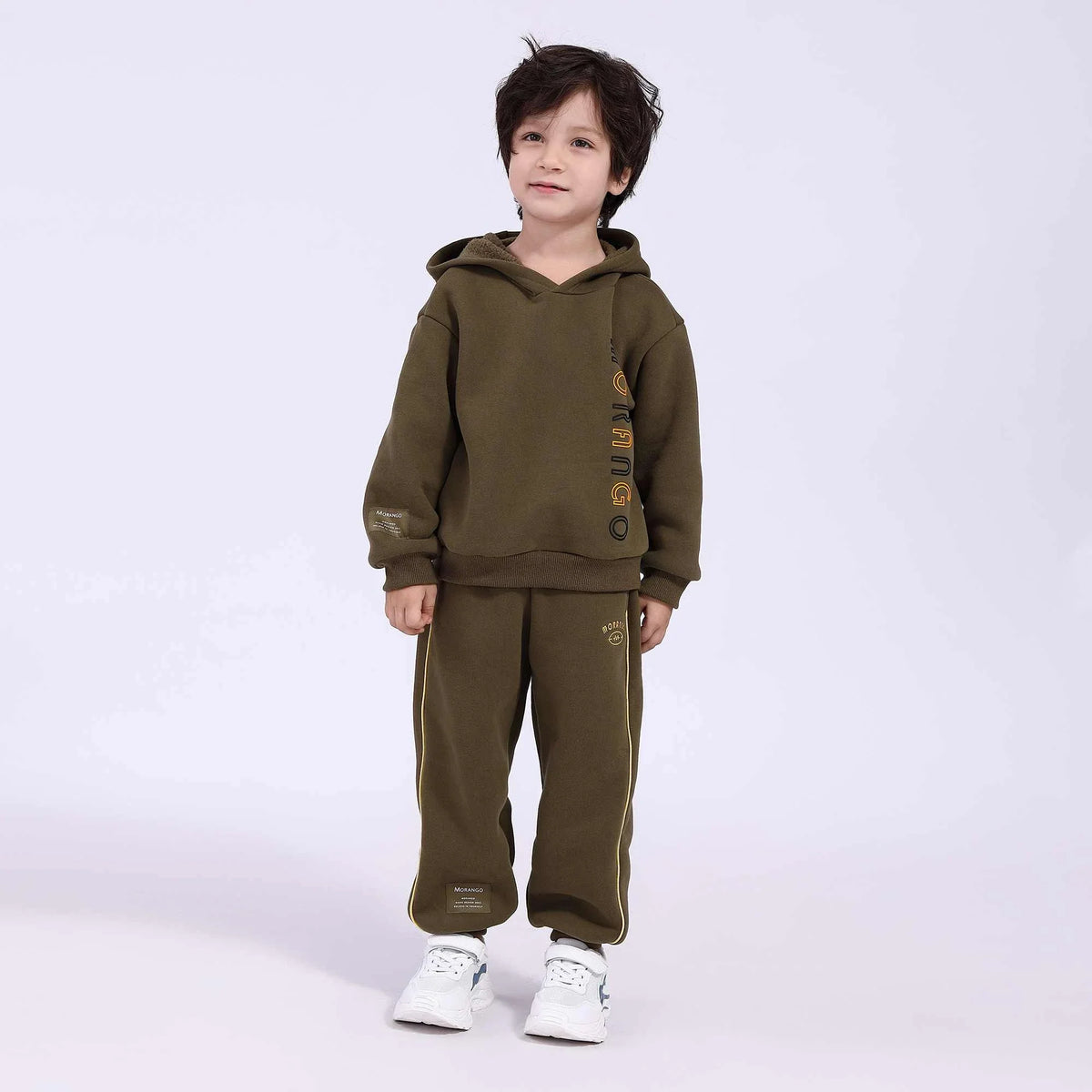 Printed Basic Pullover For Boys