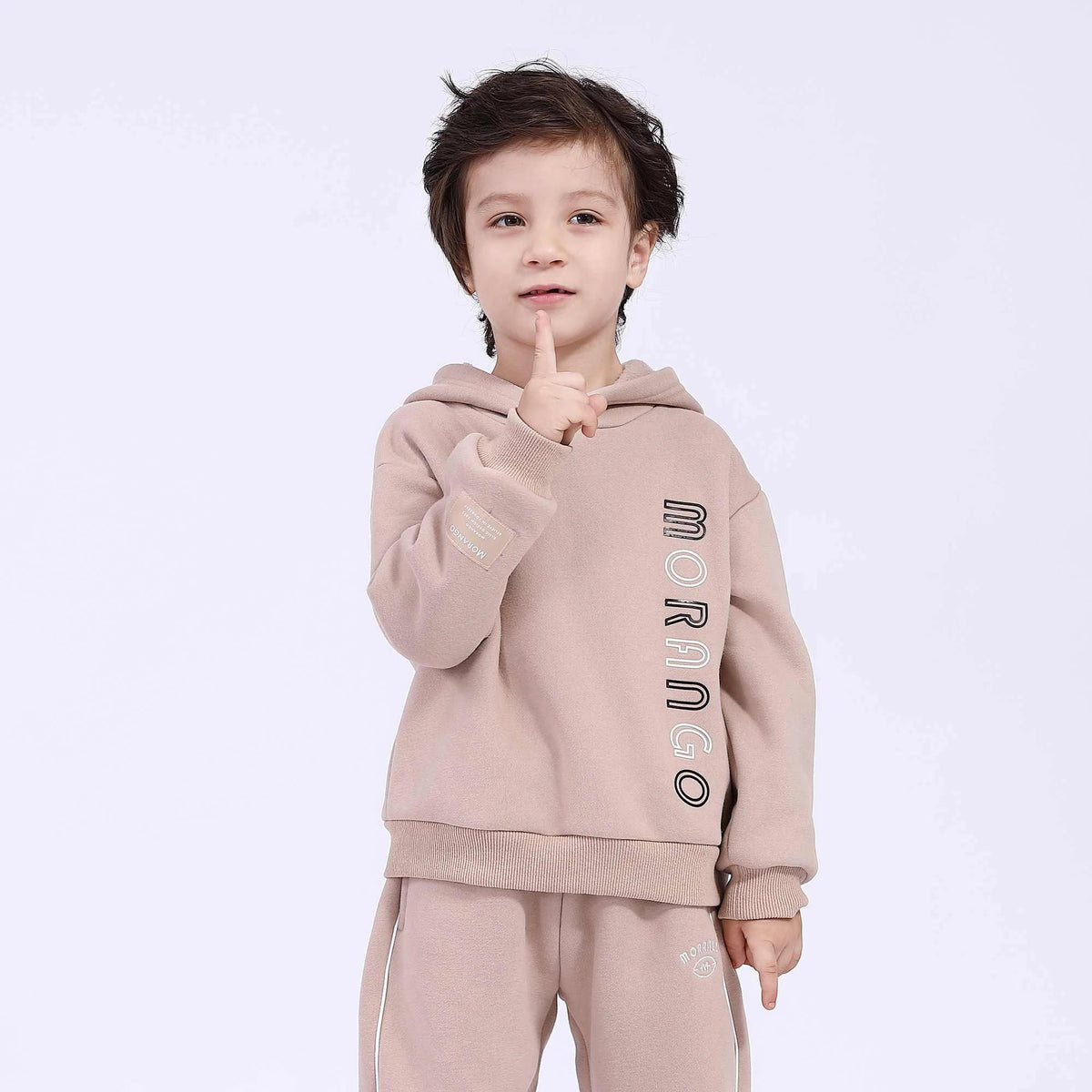 Printed Basic Pullover For Boys