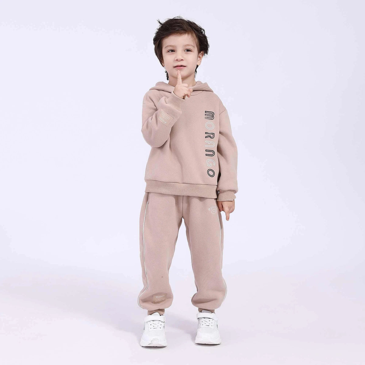 Printed Basic Pullover For Boys